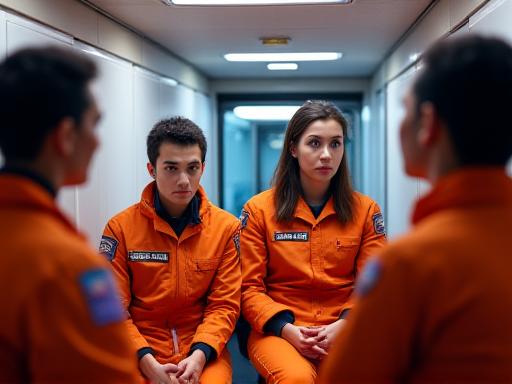 Crew safety briefing session